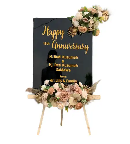 Papan Bunga Akrilik Andonohu